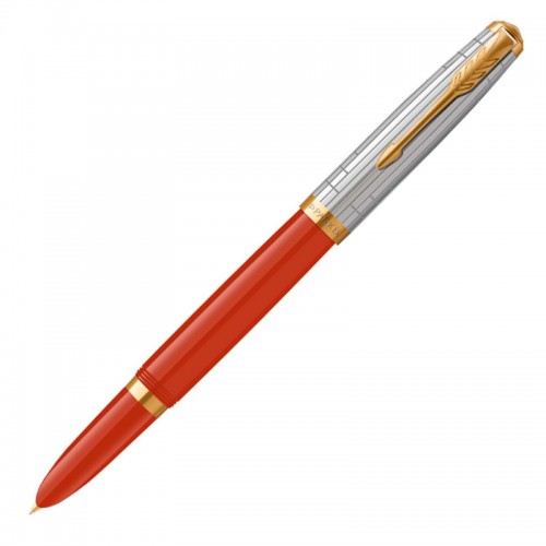 Перьевая ручка Parker 51 Premium Red Rage GT M