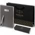 Набор Parker Jotter Stainless Steel CT из перьевой ручки и серого ежедневника в Екатеринбурге