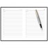 Набор Parker Jotter Stainless Steel GT из перьевой ручки и синего ежедневника недатированного в Екатеринбурге