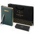 Набор Parker Jotter Stainless Steel GT из перьевой ручки и зеленого ежедневника недатированного в Екатеринбурге