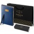 Набор Parker Jotter XL SE20 Monochrome Black из шариковой ручки и ежедневника синего цвета в Екатеринбурге