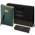 Набор Parker Jotter XL SE20 Monochrome Black из шариковой ручки и ежедневника зеленого цвета в Екатеринбурге