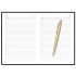 Набор Parker Jotter XL SE20 Monochrome Gold из шариковой ручки и ежедневника коричневого цвета в Екатеринбурге
