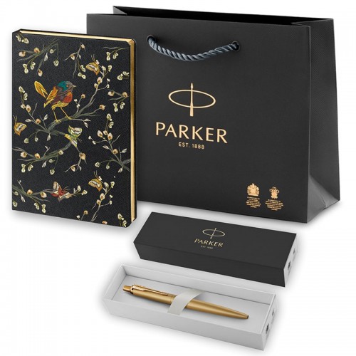 Набор Parker Jotter XL SE20 Monochrome Gold из шариковой ручки и ежедневника черного цвета в Екатеринбурге