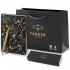 Набор Parker Jotter XL SE20 Monochrome Gold из шариковой ручки и ежедневника черного цвета в Екатеринбурге