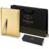 Набор Parker Jotter XL SE20 Monochrome Gold из шариковой ручки и ежедневника золотого цвета в Екатеринбурге