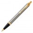 Набор Parker IM Brushed Metal GT из шариковой ручки и ежедневника коричневого цвета в Екатеринбурге