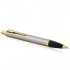 Набор Parker IM Brushed Metal GT из шариковой ручки и ежедневника коричневого цвета в Екатеринбурге