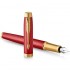 Набор Parker IM Premium Red GT из перьевой ручки и ежедневника недатированного