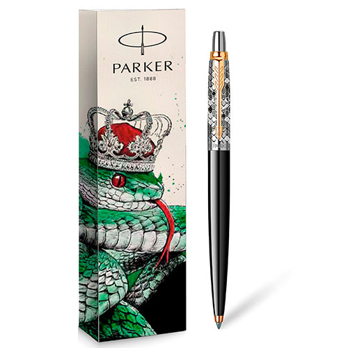 Шариковая ручка Parker Jotter SNAKE Special Edition K160 Black GT в Екатеринбурге