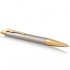 Шариковая ручка Parker (Паркер) IM Premium Warm Silver/Gold GT в Екатеринбурге
