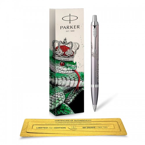 Шариковая ручка Parker IM SNAKE Limited Edition GREY Gradient CT в Екатеринбурге