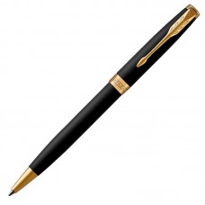 Шариковая ручка Parker Sonnet Core Matte Black Lacquer GT