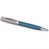Шариковая ручка Parker (Паркер) Sonnet Premium Metal Blue CT
